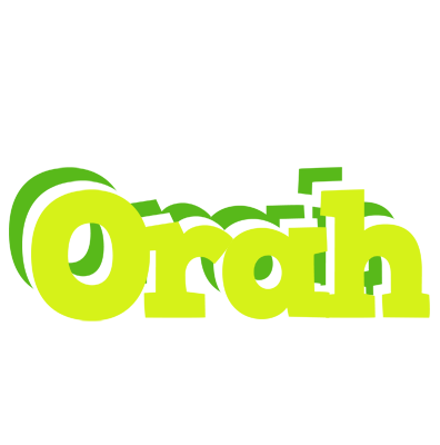Orah citrus logo