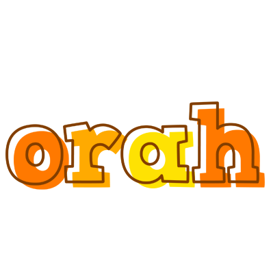 Orah desert logo
