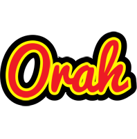 Orah fireman logo