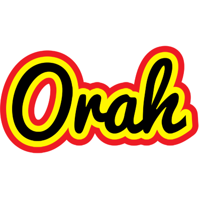 Orah flaming logo
