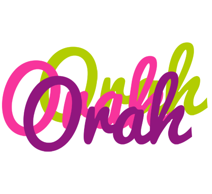 Orah flowers logo