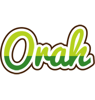 Orah golfing logo