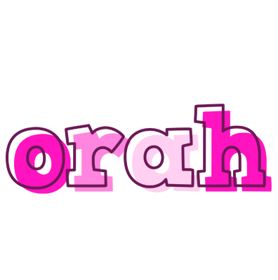 Orah hello logo