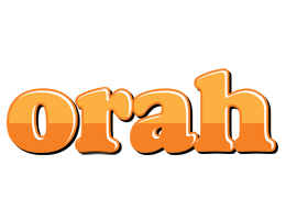 Orah orange logo