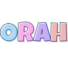 Orah pastel logo