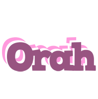 Orah relaxing logo