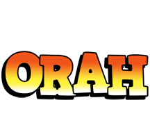 Orah sunset logo