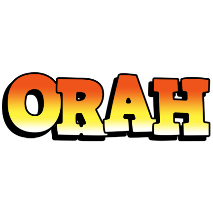 Orah sunset logo