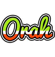 Orah superfun logo