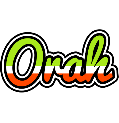 Orah superfun logo