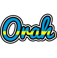 Orah sweden logo