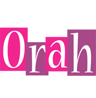 Orah whine logo