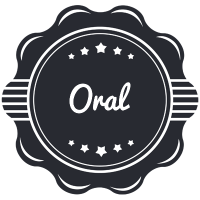 Oral badge logo