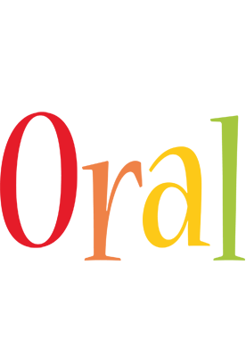 Oral birthday logo