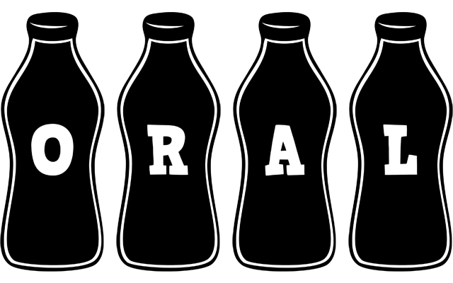 Oral bottle logo