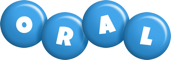 Oral candy-blue logo