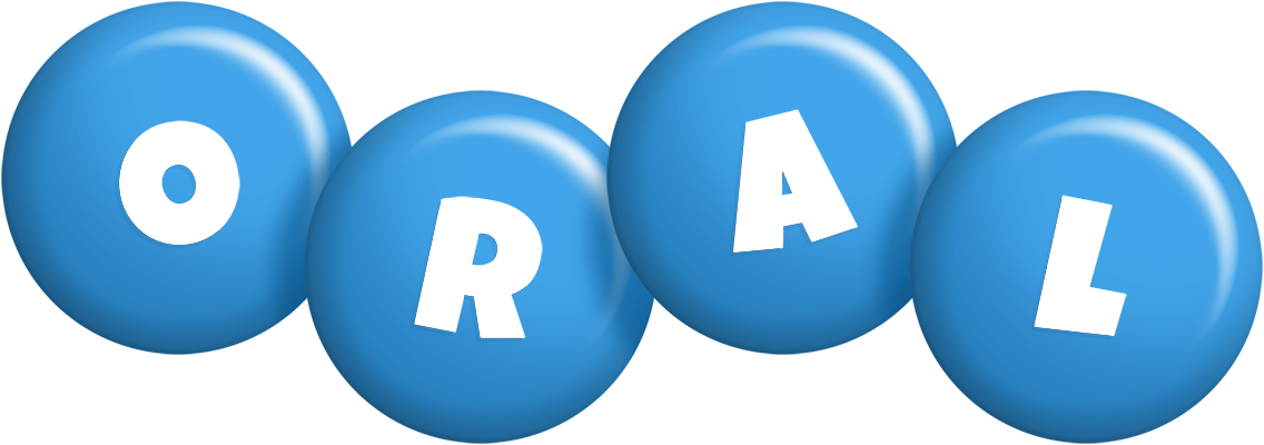Oral candy-blue logo