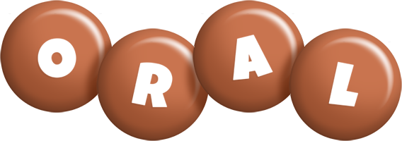 Oral candy-brown logo