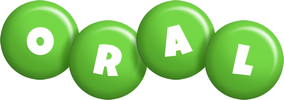 Oral candy-green logo