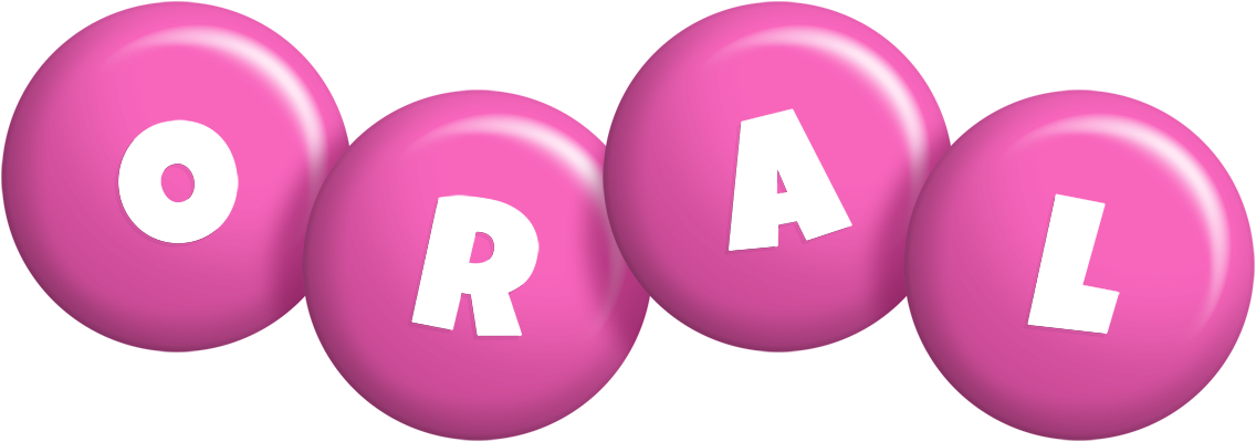 Oral candy-pink logo