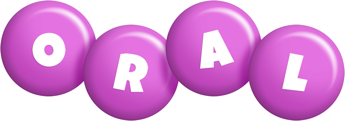 Oral candy-purple logo