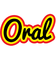 Oral flaming logo