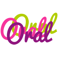 Oral flowers logo