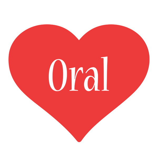 Oral love logo