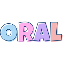 Oral pastel logo