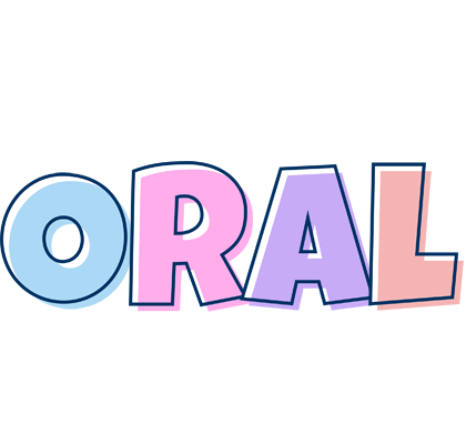 Oral pastel logo