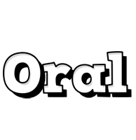 Oral snowing logo