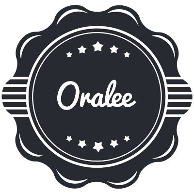 Oralee badge logo