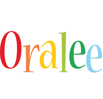Oralee birthday logo