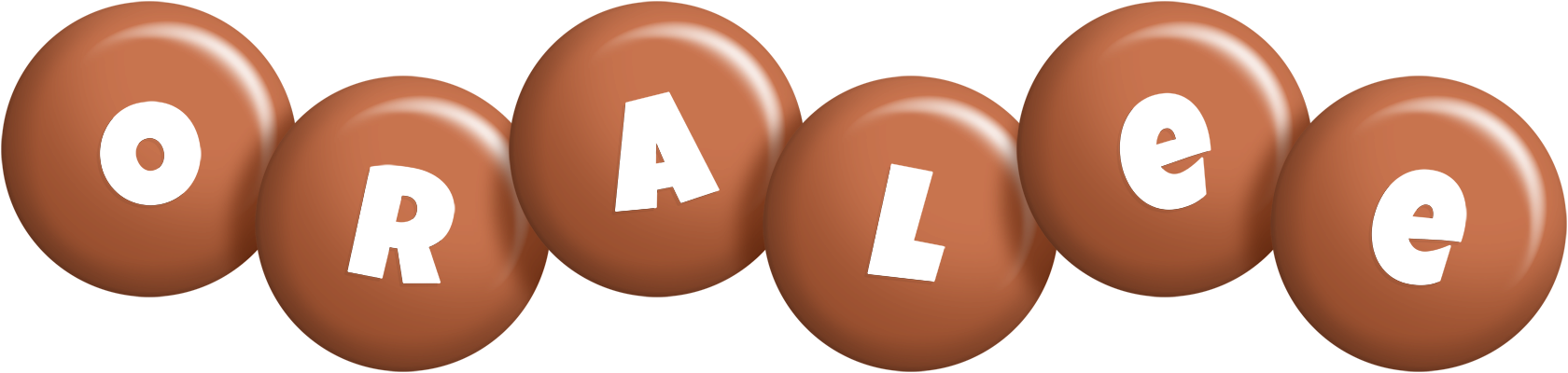 Oralee candy-brown logo