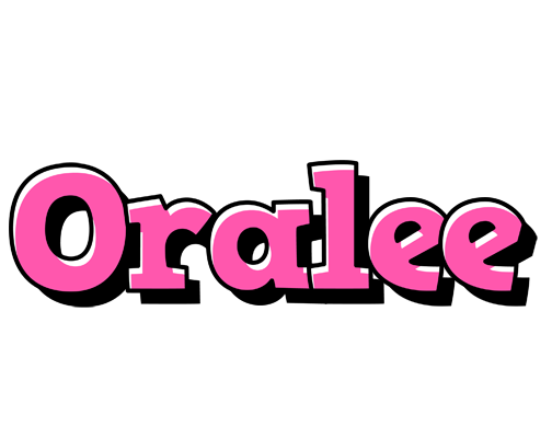 Oralee girlish logo