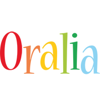 Oralia birthday logo