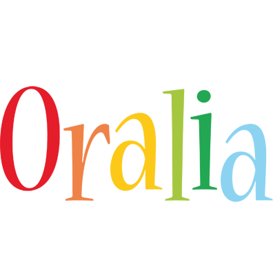 Oralia birthday logo