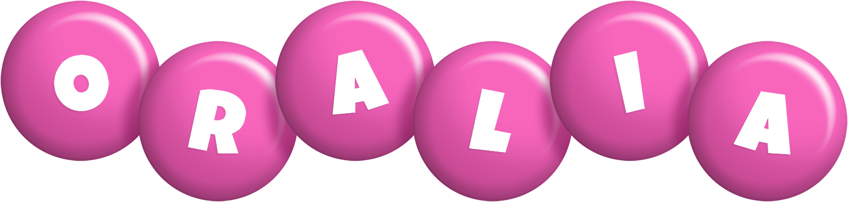Oralia candy-pink logo