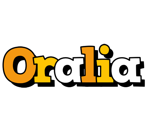 Oralia cartoon logo