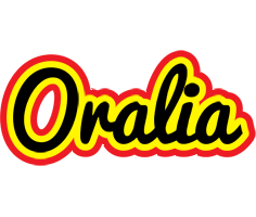 Oralia flaming logo