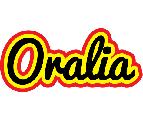 Oralia flaming logo