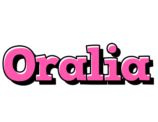 Oralia girlish logo