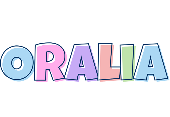 Oralia pastel logo