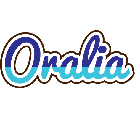 Oralia raining logo