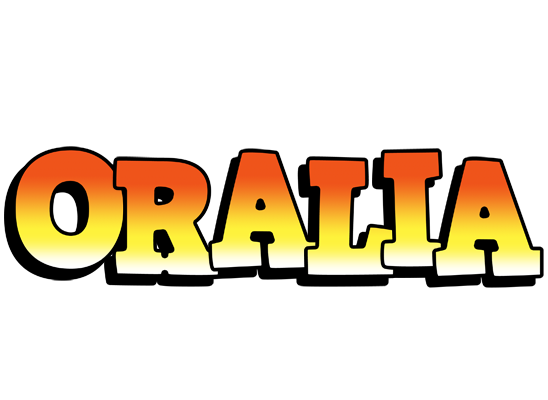 Oralia sunset logo