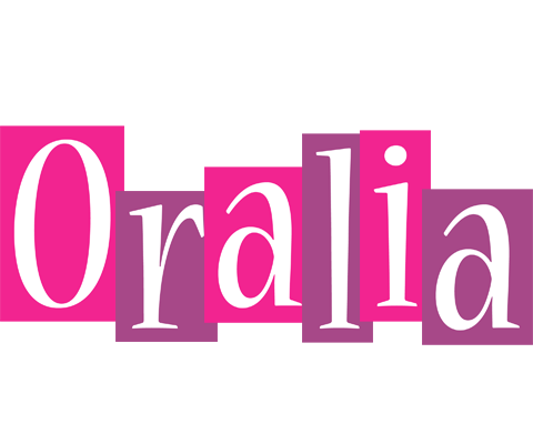 Oralia whine logo