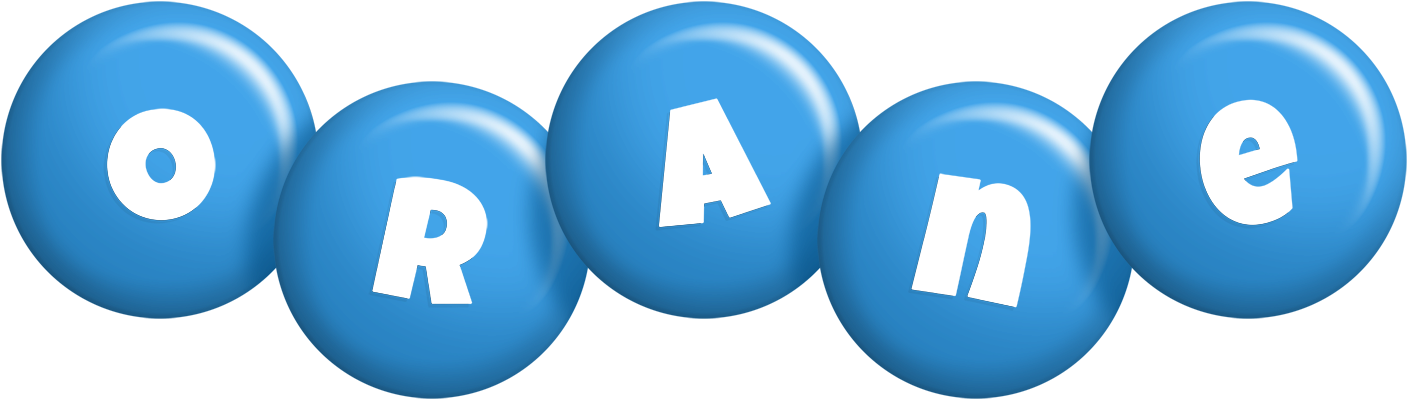 Orane candy-blue logo