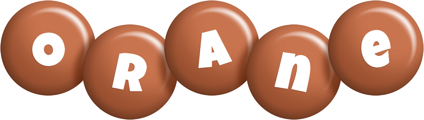 Orane candy-brown logo
