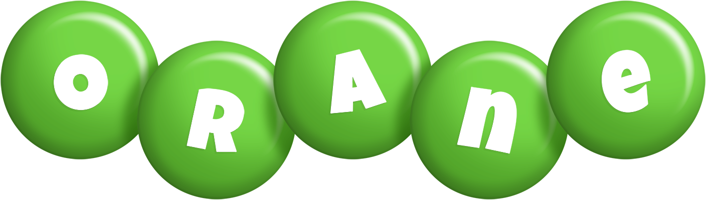 Orane candy-green logo