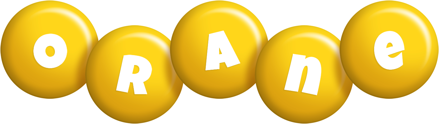 Orane candy-yellow logo